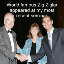 Howard Partridge and Zig Ziglar Howard Partridge and Zig Ziglar