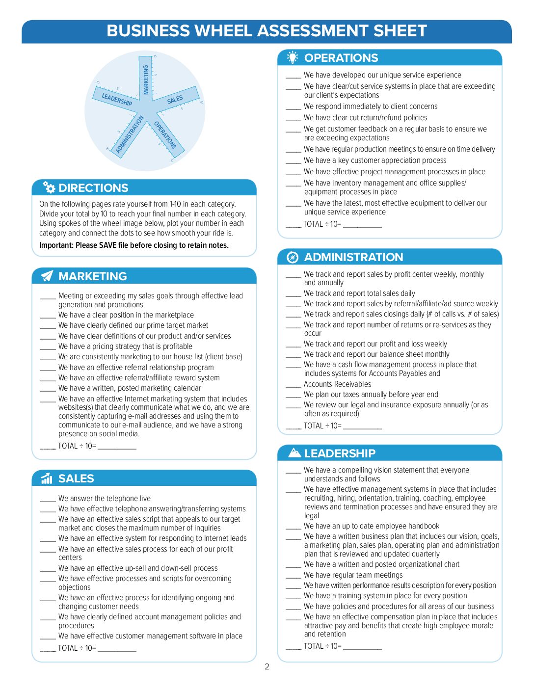Business Assessment ONLY 2023 pdf