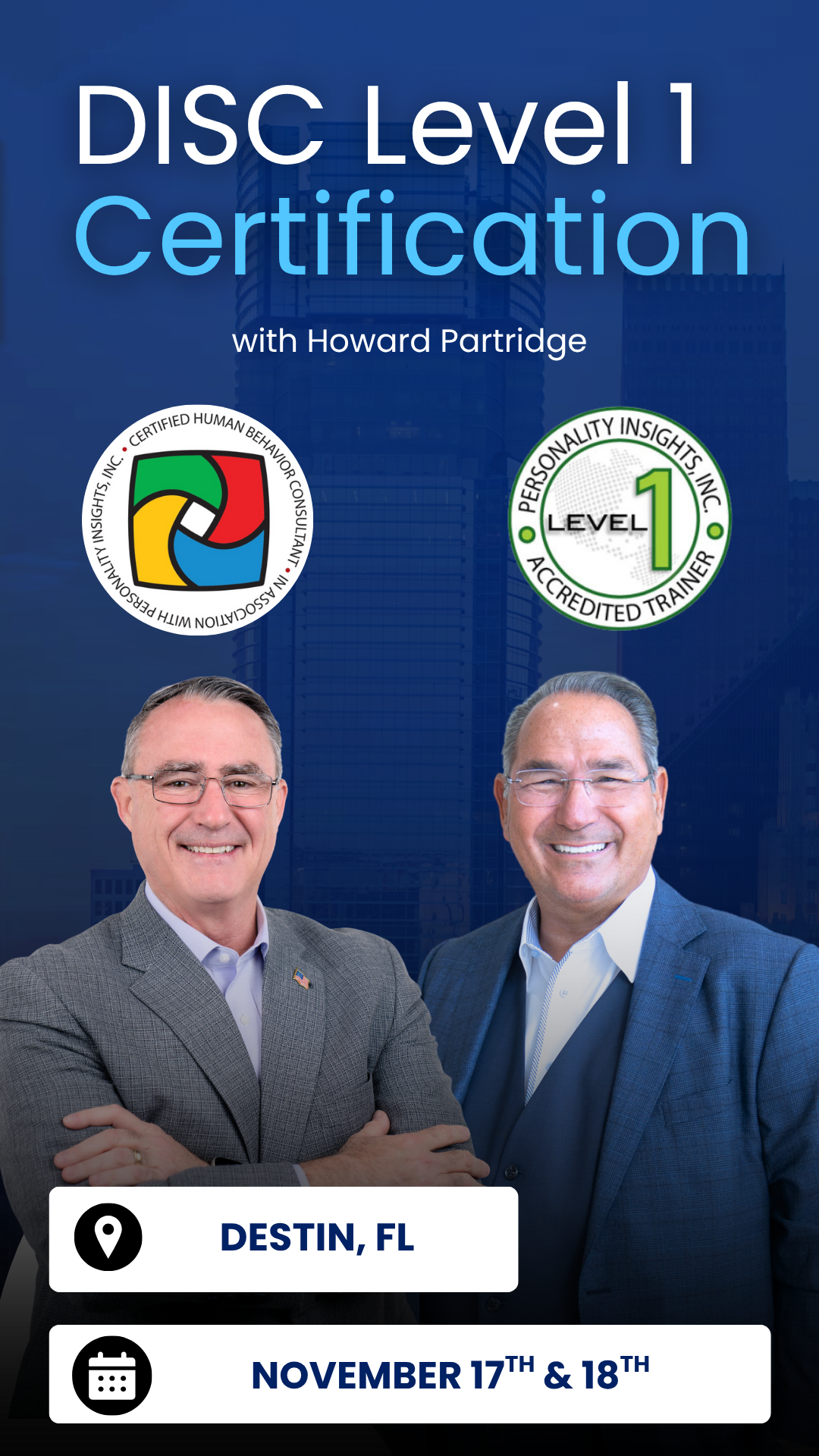 DISC LEVEL 1 CERT - 2025