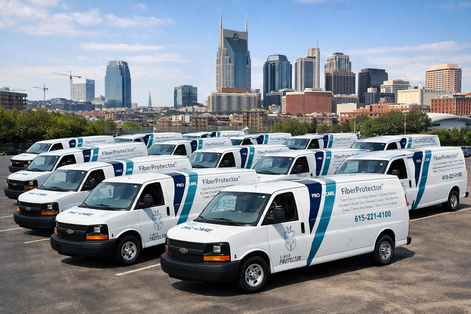 Fleet of Vans