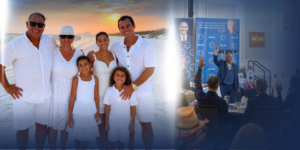 Family beach photo