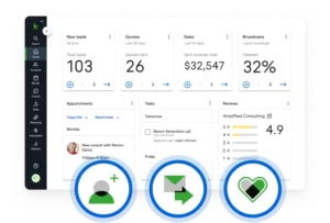 Keap Dashboard